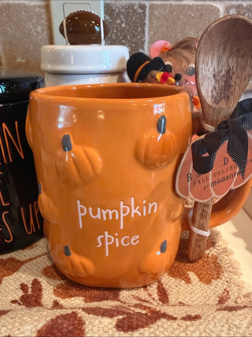 Rae Dunn Pumpkin Spice Coffee Mug ☕️ 🎃